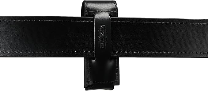 Mace Pepper Spray Holder Black Belt Pouch, Hidden Snap MK III Small, Fits up to 2oz