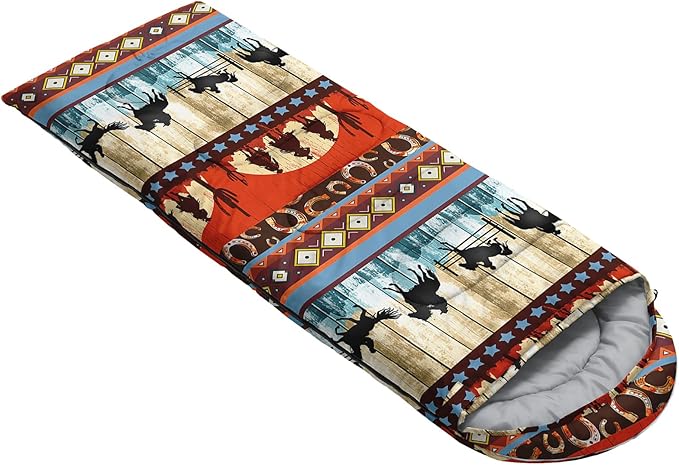 QOOMO Camping Sleeping Bags,3 Season Warm & Cool Weather,Lightweight,Waterproof Sleeping Bags for Adults & Kids,Traveling,and Outdoors,Camping Gear Equipment