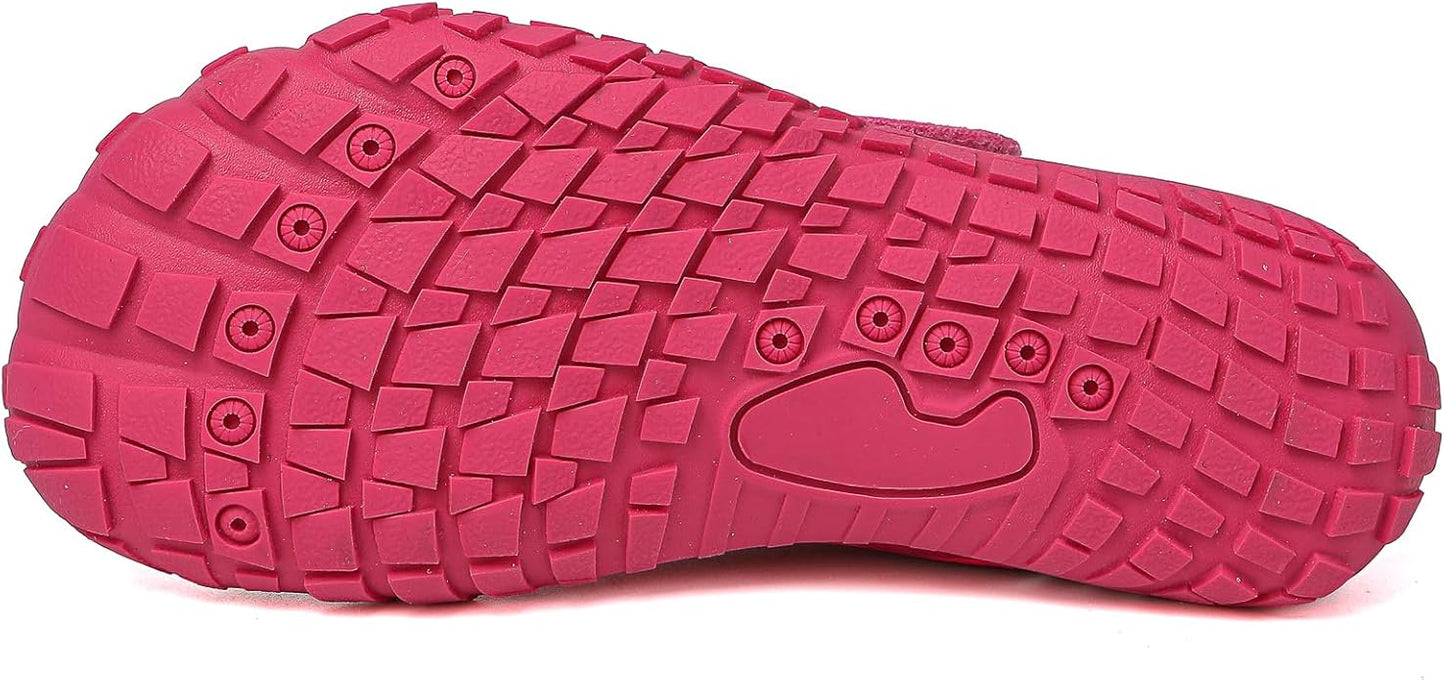 UBFEN Water Shoes for Kids Boys Girls Aqua Socks Barefoot Beach Sports Swim Pool Quick Dry Lightweight Toddler Little Big Kid