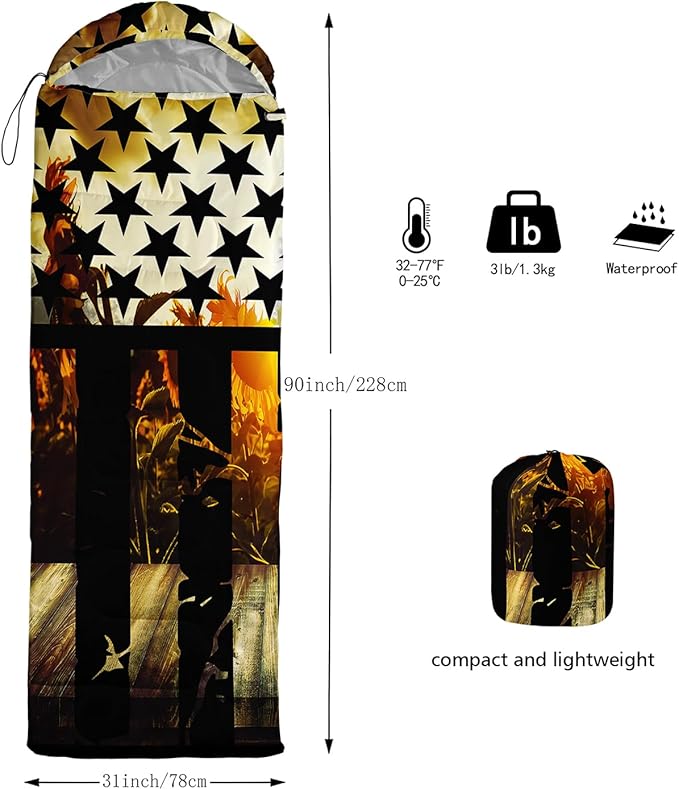 Print sleeping bag,sleeping bags,Outdoor Camping Sleeping Bag，Suitable For Children Boys And Girls Portable,Waterproof,Compact And Lightweight,Great For Outdoor Camping,Backpacking And Hiking