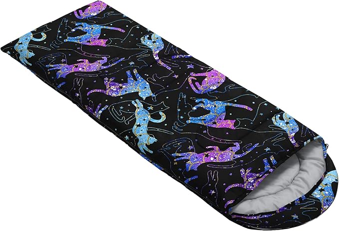 QOOMO Camping Sleeping Bags,3 Season Warm & Cool Weather,Lightweight,Waterproof Sleeping Bags for Adults & Kids,Traveling,and Outdoors,Camping Gear Equipment