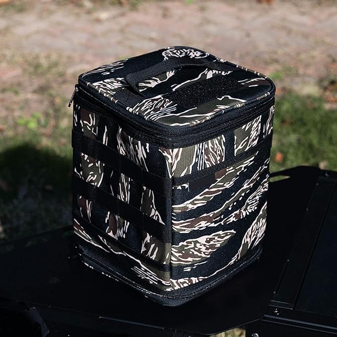 Camping Gear, Outdoor Camping Organizers Portable Picnics Tableware Carrying Storage Bag for Hiking Picnics Camping Cookware Bag