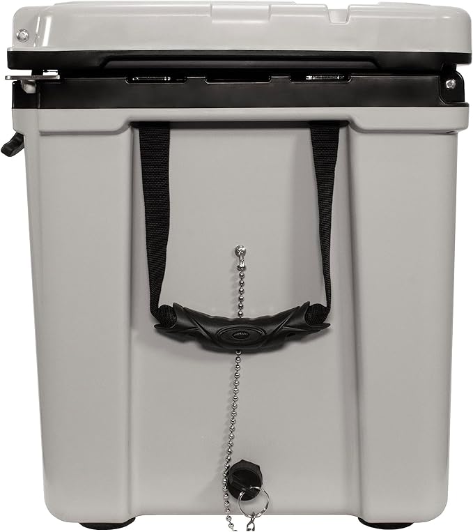 Made in USA Frosted Frog Hyper-Light 54 Quart Hard Cooler Insulated Portable Ice Chest Box for Beach, Beverages, Camping, Fishing, Boat, Barbecue, 30% Lighter Than Rotomolded Coolers