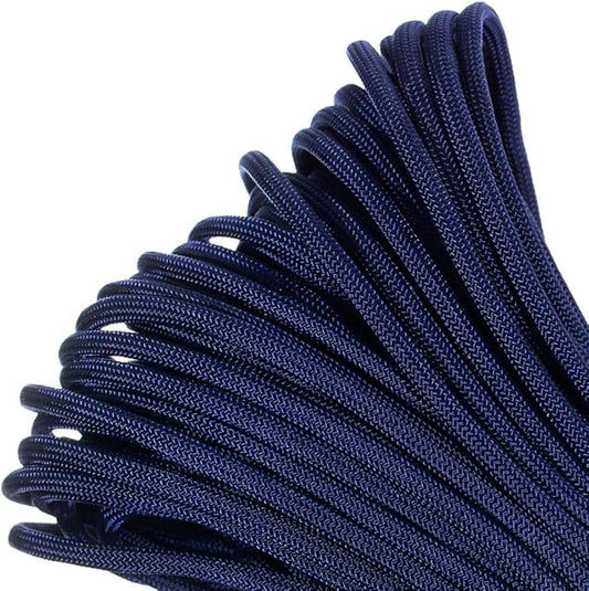 Paracord Planet Genuine Type III 550lb Paracord – Nylon Cord in Solid, Multi, and Reflective Colors – 25+ Colors and Length Options of 10', 25', 50', and 100'