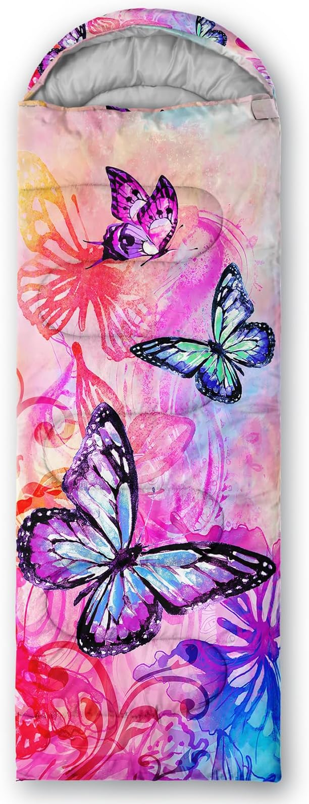 QOOMO Camping Sleeping Bags,3 Season Warm & Cool Weather,Lightweight,Waterproof Sleeping Bags for Adults & Kids,Traveling,and Outdoors,Camping Gear Equipment