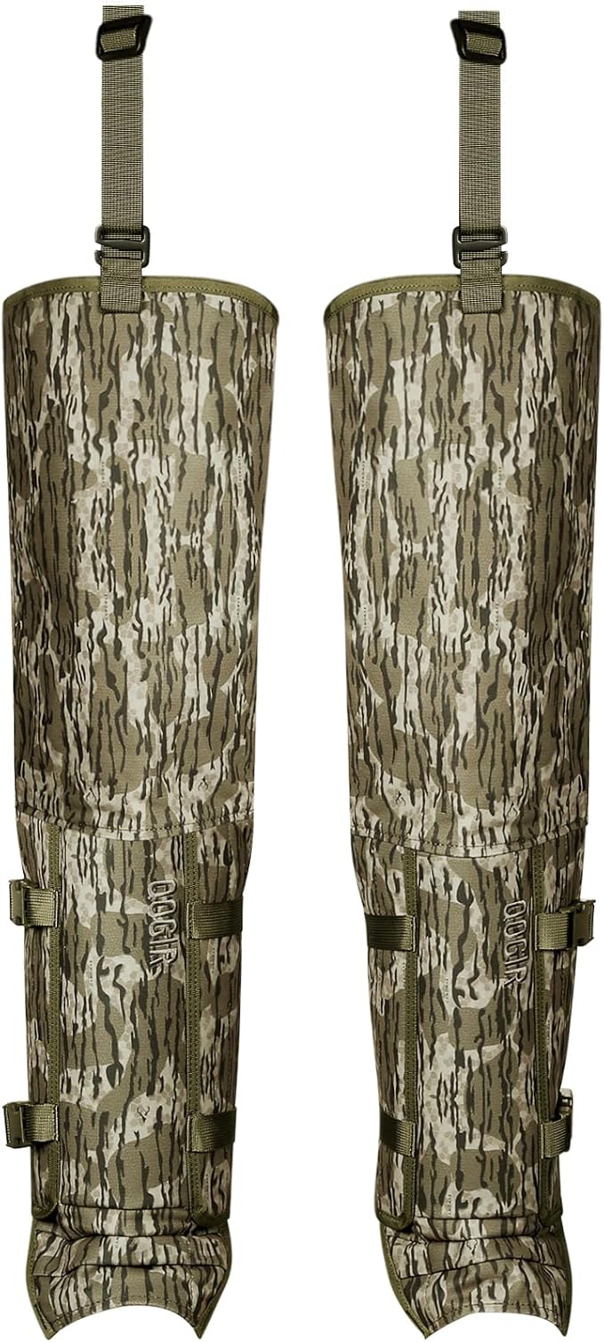 QOGIR Snake Guard Protection Chaps: Snake Bite Protection for Ankle to Thigh Snake Chaps, Waterproof Snake Gaiters