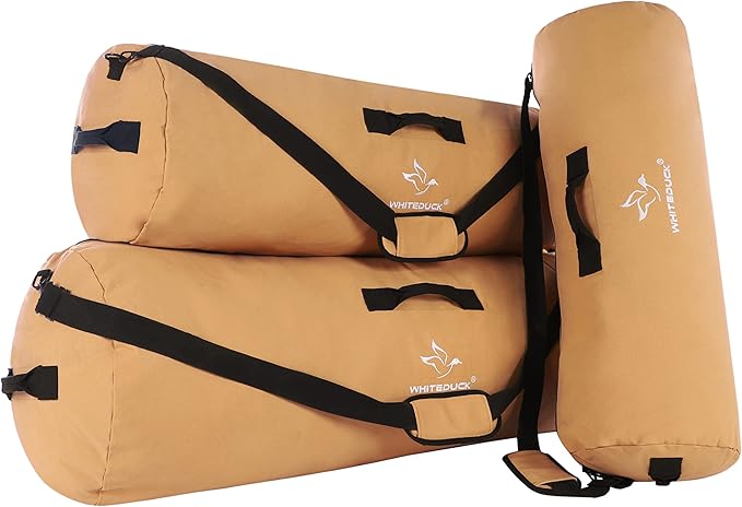 WHITEDUCK HOPLITE Heavy Duty Military Canvas Duffel Bag, Army Cargo Style, Foldable Tactical Outdoor Bag, Travel, Storage