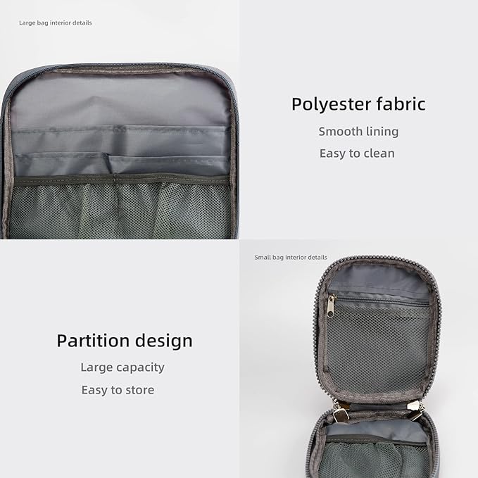 First Aid Bags Empty, Travel Medicine Bag, Medical Supplies Organizer Bag, Portable Kit for Traveling, Car, Home, Camping, Office, Hiking, Outdoor (Cationic Purple)