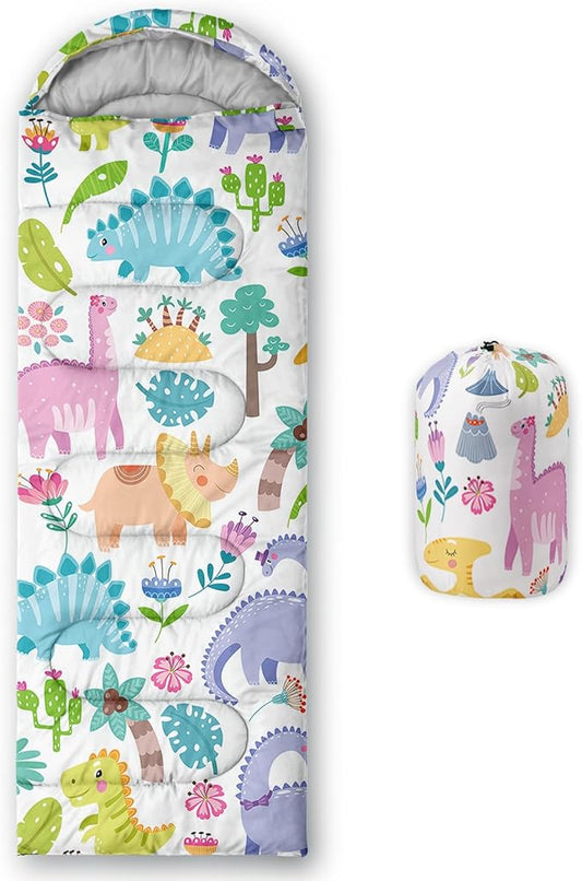 Print sleeping bag,sleeping bags,Outdoor Camping Sleeping Bag，Suitable For Children Boys And Girls Portable,Waterproof,Compact And Lightweight,Great For Outdoor Camping,Backpacking And Hiking