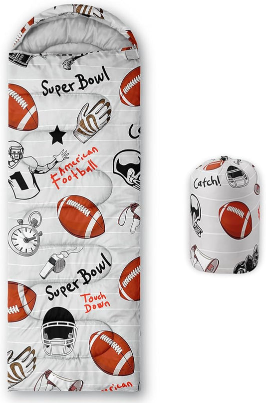 Print sleeping bag,sleeping bags,Outdoor Camping Sleeping Bag，Suitable For Children Boys And Girls Portable,Waterproof,Compact And Lightweight,Great For Outdoor Camping,Backpacking And Hiking