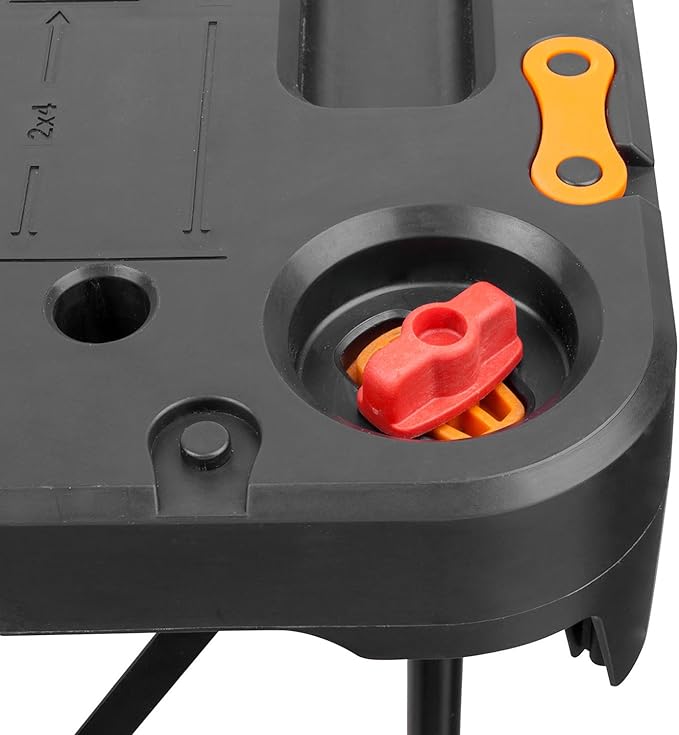 Worx WX066 Sidekick Folding Work Table, Portable All-in-one Work Bench