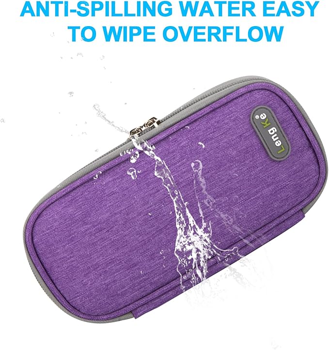 YOUSHARES Insulin Cooler Travel Case - Organizer Insulin Case for Diabetes Accessories Keep Supplies Safe and Cold