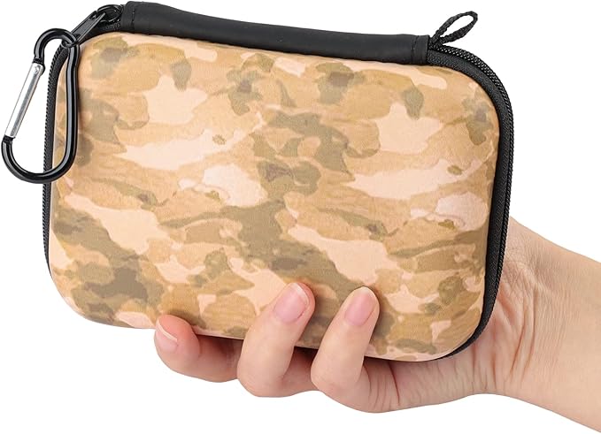 Snake Bite Kit, Bee Sting Kit, Emergency First Aid Supplies, Venom Extractor Suction Pump, Bite and Sting First Aid for Hiking, Backpacking and Camping. Includes Bonus CPR face Shield (Camouflage)