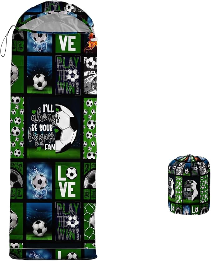 Print sleeping bag,sleeping bags,Outdoor Camping Sleeping Bag，Suitable For Children Boys And Girls Portable,Waterproof,Compact And Lightweight,Great For Outdoor Camping,Backpacking And Hiking