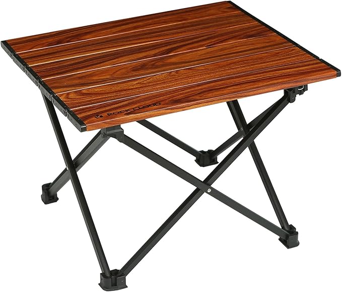 ROCK CLOUD Portable Camping Table Ultralight Aluminum Camp Table Folding Beach Table for Camping Hiking Backpacking Outdoor Picnic