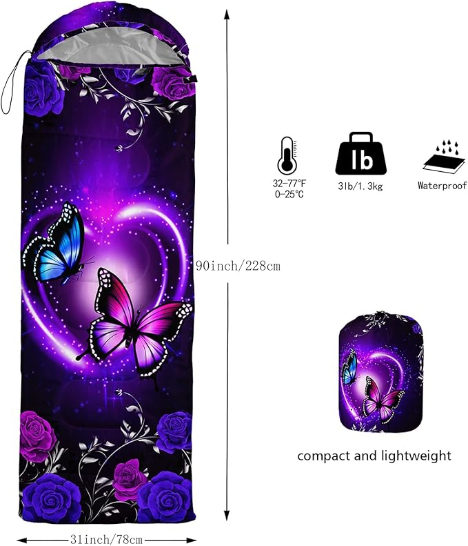 Teen Girls,Womens,Kids,Boys,Adult Sleeping Bag