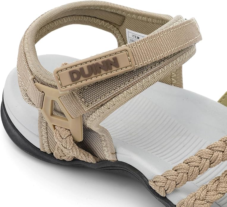 UBFEN Womens Hiking Comfort Sport Sandals Beach Vacation Camping Casual Sport Sandals with Adjustable Straps and Arch Support