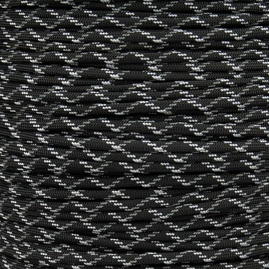 Paracord Planet Reflective 550lb Paracord – 7 Strand Type III Nylon Parachute Cord for Outdoor Visibility, Hiking, and Crafting – 30+ Colors and 4 Length Options