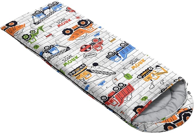 QOOMO Camping Sleeping Bags,3 Season Warm & Cool Weather,Lightweight,Waterproof Sleeping Bags for Adults & Kids,Traveling,and Outdoors,Camping Gear Equipment