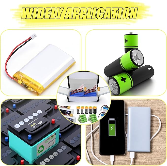 2PCS Lipo Battery Safe Bag, Fireproof Protection, Explosion-Proof, Battery Safety Guard Case, Charge Protection Bag, 18.5 x 7.5 x 6 cm
