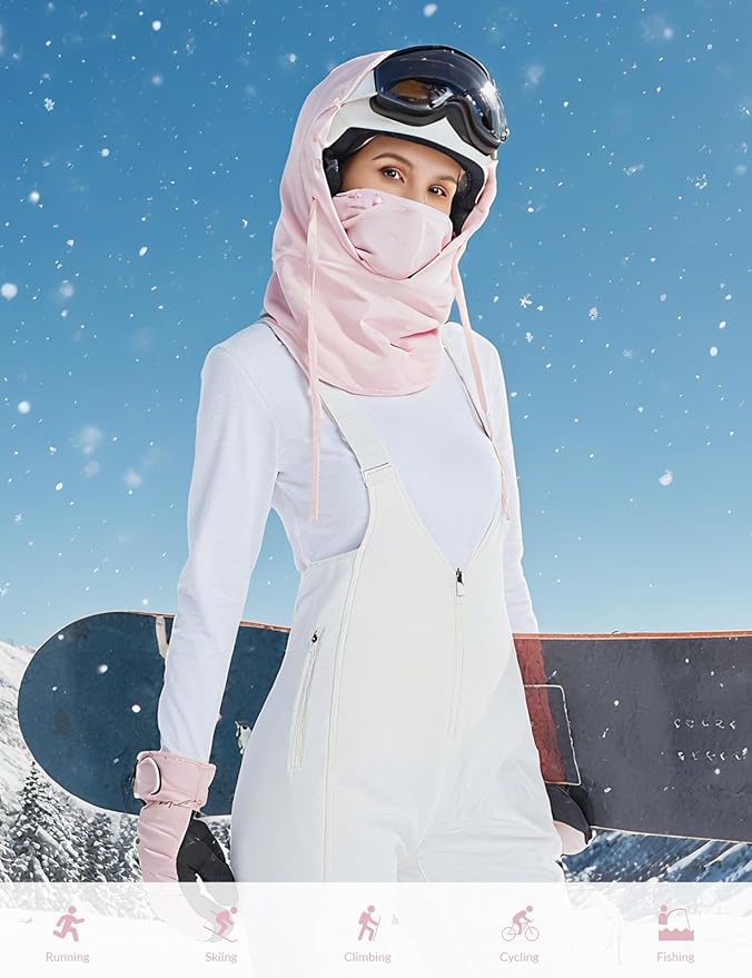 baleaf Balaclava Ski Mask Winter Water Resistant Face Mask for Women Men Cold Weather Gear Skiing Snowboarding Neck Gaiter