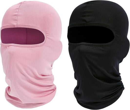 Ski Mask Balaclava Shiesty, 2 Pack Neck Gaiter Motorcycle UV Protector Cooling for Men/Women