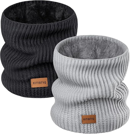 Winter Neck Gaiters & Ski Mask,Winter Fleece Neck Warmer Face for Men &Women Windproof Gift