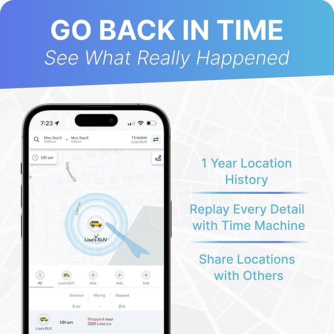Spy Tec Mini GPS Tracker for Vehicles & Kids | Up to 14-Day Battery Life | Waterproof Magnetic Case, Geofencing, Portable Real Time GPS Car Tracker w/Lifetime Support | Subscription Required