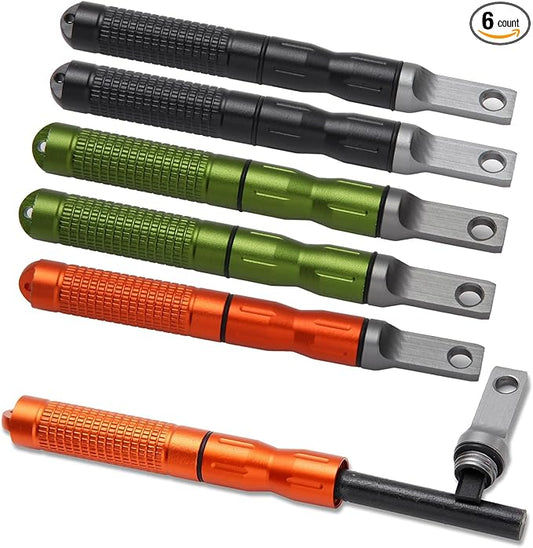 Ferro Rods - Fire Starter Sticks Fire Striker Flint and Steel Fire Starter Kit Survival Flint Fire Steel Spark Magnesium Rod for EDC, Camping,Hiking,Bush-Craft,Emergency Survival Kits