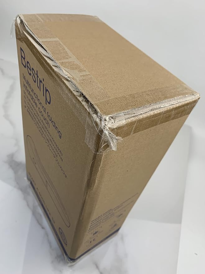 Bestrip Auto Inflatable Couch Lounger, Air Mattress Sofa Bed with Rechargeable Air Pump