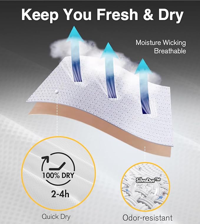 LAPASA Men's Quick Dry Travel Underwear, Terraversal Series Mesh Breathable Trunks/Boxer Briefs/Boxers (2 & 3 Packs)