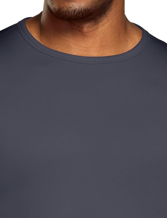 TSLA Men's Thermal Underwear Set, Microfiber Soft Fleece Lined Long Johns, Winter Warm Base Layer Top & Bottom