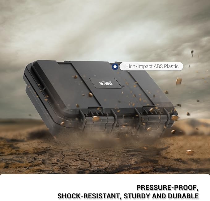 KIWIFOTOS 65 Slots Coin Cell Battery Case for CR2032 CR2016 CR2025 LR44 CR2320 CR2325 CR2330 CR2354 CR2430 CR2450 & LR41 AG13 Button Battery Holder Organizer IP67 Waterproof