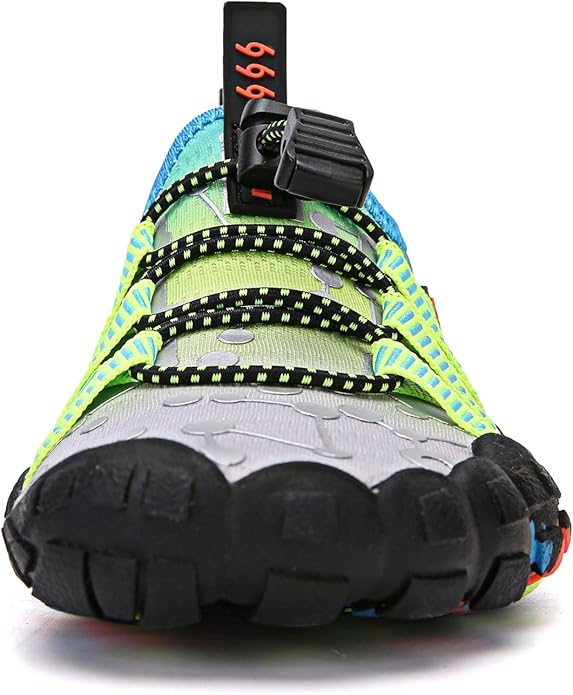 UBFEN Water Shoes for Kids Boys Girls Aqua Socks Barefoot Beach Sports Swim Pool Quick Dry Lightweight Toddler Little Big Kid