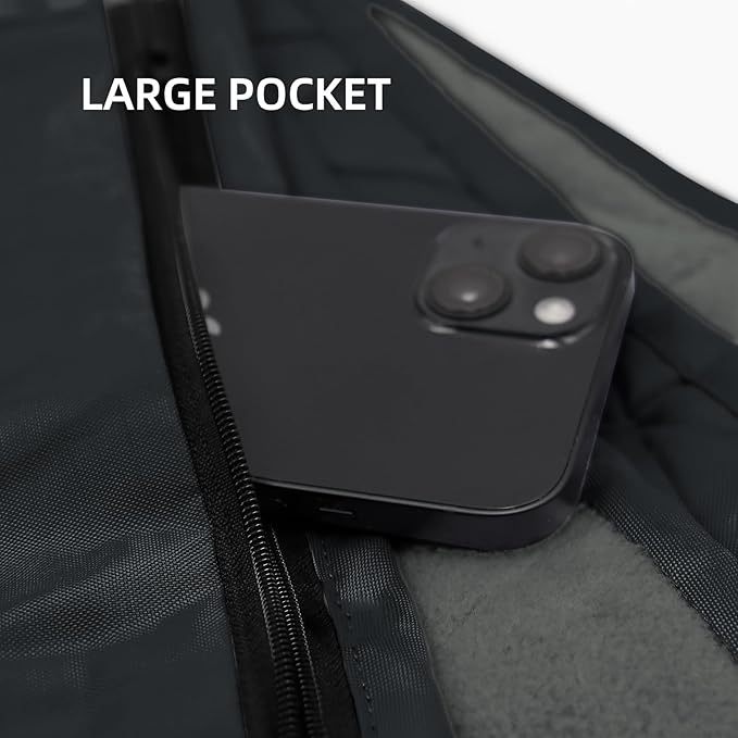 Outdoor Waterproof Blanket, Foldable Fleece Stadium Blanket for Outdoor Sports Event, Camping, Concerts, Car, Pet, Picnics - Windproof, Wearable, Machine Washable 80" x 58"