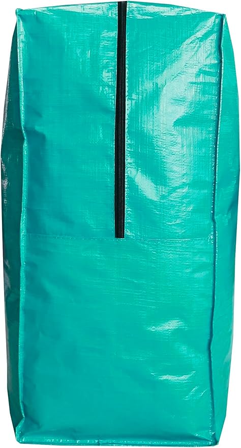 155 Gallon Extra Large Storage Bags, Jumbo Moving Storage Bags, Foldable Big Black Waterproof Outdoor Patio Cushion Storage Bag, 60x30x20inch - 1PACK