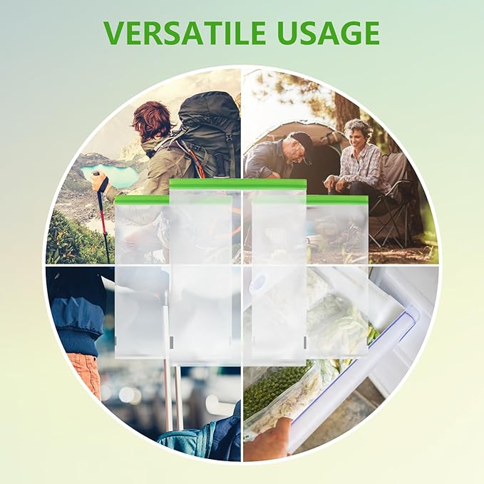 Odor Proof Storage Bags-28x20 Inch, Reusable Double-Tracked Zip Closure Barrier Storage Bags Lock in Odors Keep Contents Fresh and Waterproof, Large No-Odor Bear Bag fit Camping(4 Pack)