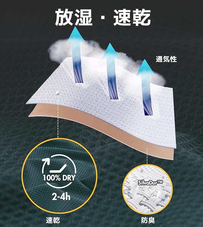 LAPASA Men's Quick Dry Travel Underwear, Terraversal Series Mesh Breathable Trunks/Boxer Briefs/Boxers (2 & 3 Packs)