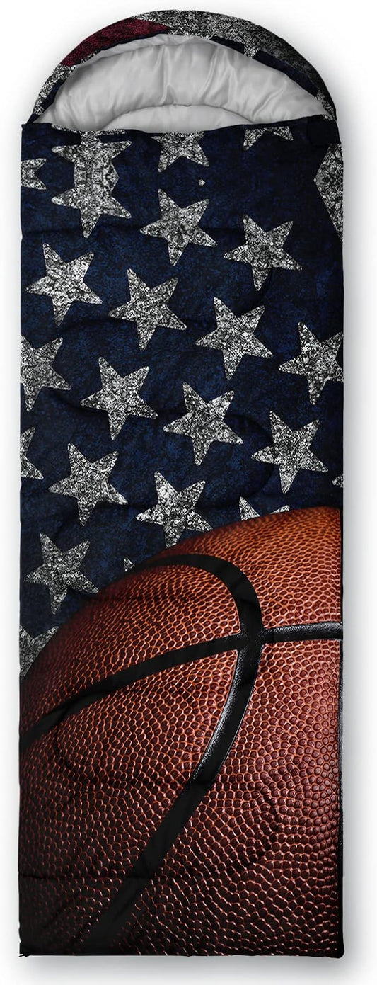 QOOMO Camping Sleeping Bags,3 Season Warm & Cool Weather,Lightweight,Waterproof Sleeping Bags for Adults & Kids,Traveling,and Outdoors,Camping Gear Equipment