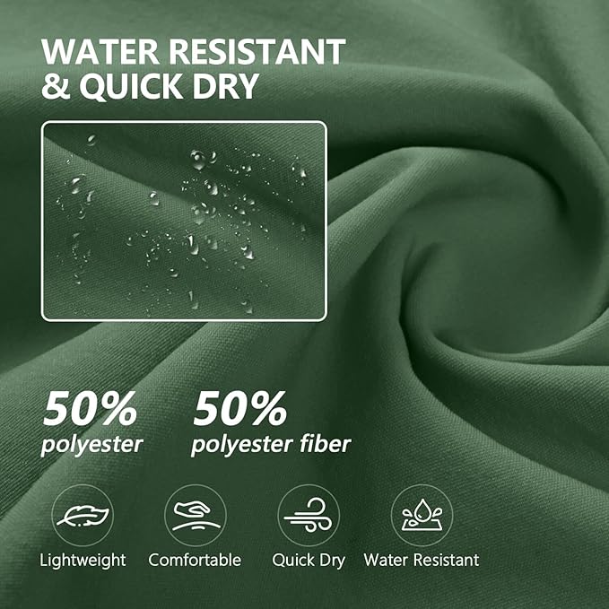 Hiking Pants Women Lightweight Cargo Pants Quick Dry Water Resistant Outdoor Travel Pants with Zipper Pockets