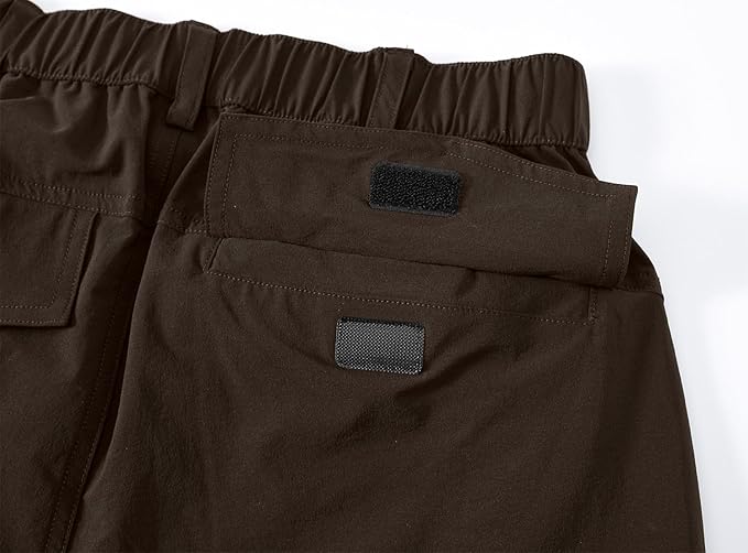 YSENTO Women's Hiking Pants Lightweight Stretch Quick Drying UPF 50 Camping Travel Work Cargo Pants 6 Pockets