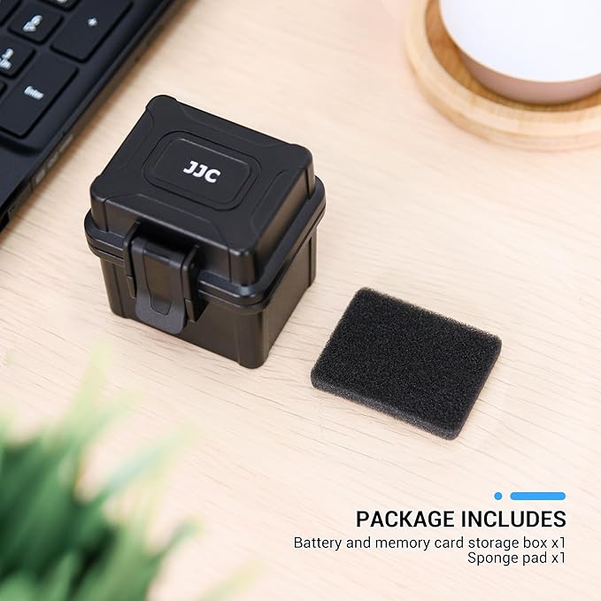 NP-BX1 LI-92B LI-90B DB-110 Battery Memory Card Case, Portable Digital Camera Battery Organizer for 4 x Sony NP-BX1 Ricoh DB-110 Canon NB-13L Olympus LI-90B LI-92B Battery, 1 x SD & 2 x Micro SD Card