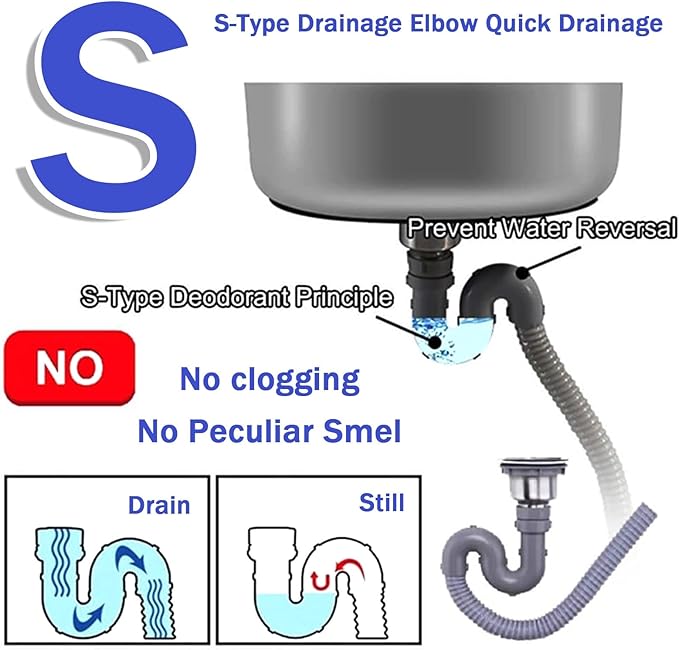 Outdoor Utility Sink,Free Standing Stainless Steel Laundry Tub, Single Bowl Portable Washing Hand Basin Station,fish Cleaning Table&Storage Shelves for Garage, Restaurant, Kitchen,Camping, Backyard