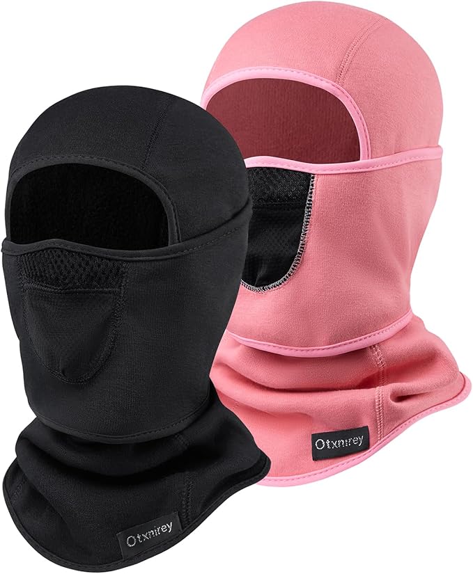 Kids Balaclava Windproof Ski Mask for Boy Girl (with Breathable Holes), Winter Hat Ski Mask for Cold Weather for Skiing