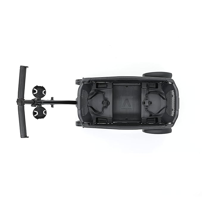 Veer All-Terrain Cruiser | Premium Off-Road Wagon Stroller for Babies, Toddlers, and Kids | Push/Pull/Push-Along Steering for Uneven Terrain | JPMA Certified | Lightweight and Collapsible | 2 Seats