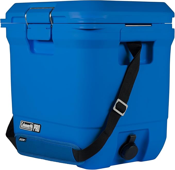 Coleman Pro Heavy-Duty 25qt Ultra-Light Premium Hard Cooler, Extra-Thick Insulation Keeps Ice up to 3 Days, 36-Can Capacity