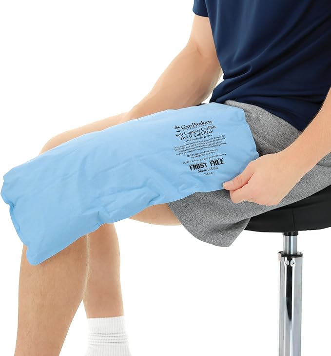 Core Products Soft Comfort CorPak, No Frost Hot and Cold Therapy - 12.5" x 18.5", Large Ice Pack, Made in The USA
