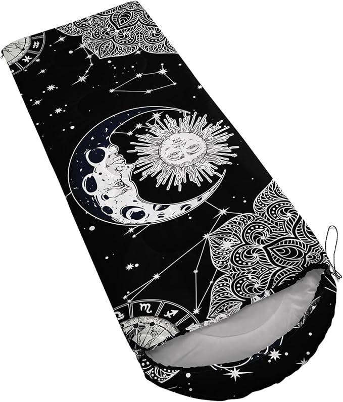 CVHOUSE Camping Sleeping Bags,3 Season Warm & Cool Weather,Lightweight,Waterproof Sleeping Bags for Adults & Kids,Traveling,and Outdoors,Camping Gear Equipment