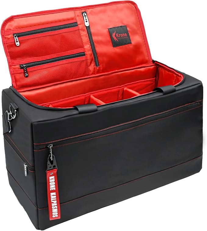 Sneaker Bag for Travel/Sneakerhead gift/Outdoor Sports Bag/Gym Bag /, A Multi-functional Travel Duffel Bag with 3 Adjustable Dividers, & Shoulder Strap,Made of Nylon, by Krone Kalpasmos-classic