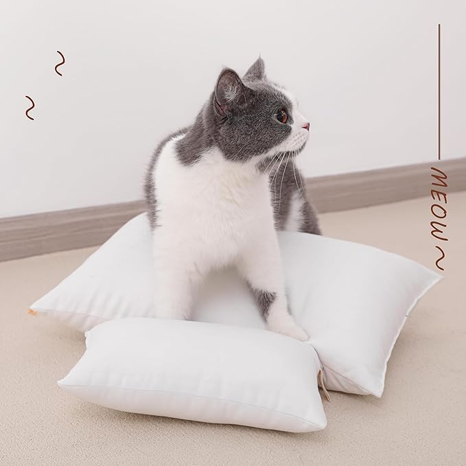 NTBAY Toddler Pillows, Down Alternative 13"x18" Pillow, Machine Washable - Soft and Breathable Travel Small Pillows for Sleeping, Ideal for Daycare, Crib, Cot, Dark Grey